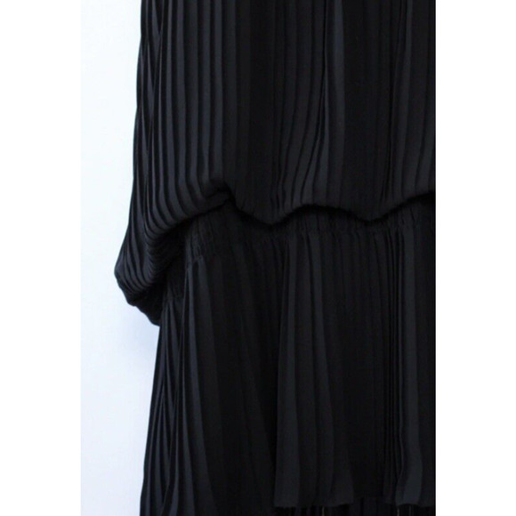 Michael Maiello For Pat Richards SZ 10 Black Dress Loose Flapper Cocktail Party - Picture 3 of 13